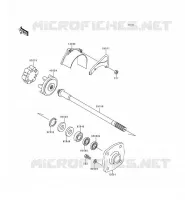 ARBRE DE TRANSMISSION pour Kawasaki JET SKI 900 STX 1997