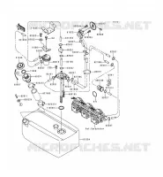 RESERVOIR CARBURANT pour Kawasaki JET SKI 900 STX 1997