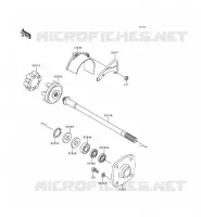 ARBRE DE TRANSMISSION pour Kawasaki JET SKI 900 STX 1998