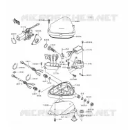 CONTROLE pour Kawasaki JET SKI 900 STX 1998