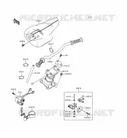 GUIDON pour Kawasaki JET SKI 900 STX 1998