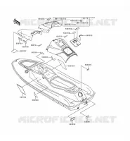 LABEL pour Kawasaki JET SKI 900 STX 1998