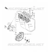 POMPE A HUILE pour Kawasaki JET SKI 900 STX 1998