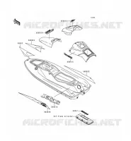 STICKER pour Kawasaki JET SKI 900 STX 1998