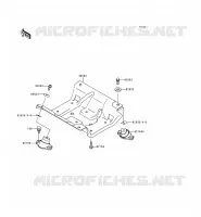 SUPPORT MOTEUR pour Kawasaki JET SKI 900 STX 1998