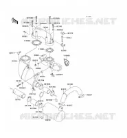 &Eacute;CHAPPEMENT pour Kawasaki JET SKI 900 STX 1999