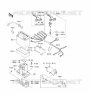 &Eacute;QUIPEMENT ELECTRIQUE pour Kawasaki JET SKI 900 STX 1999