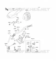 GUIDON pour Kawasaki JET SKI 900 STX 1999