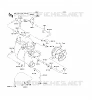 REFROIDISSEMENT pour Kawasaki JET SKI 900 STX 1999