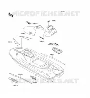 STICKER pour Kawasaki JET SKI 900 STX 1999