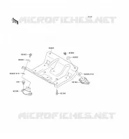 SUPPORT MOTEUR pour Kawasaki JET SKI 900 STX 1999