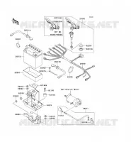&Eacute;QUIPEMENT ELECTRIQUE pour Kawasaki JET SKI 900 STS 2001
