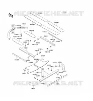 MOUSSES pour Kawasaki JET SKI 900 STS 2001