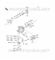 PI&Egrave;CES DE CARBURATEUR pour Kawasaki JET SKI 900 STS 2001