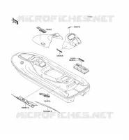 STICKER pour Kawasaki JET SKI 900 STS 2001