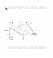 SUPPORT MOTEUR pour Kawasaki JET SKI 900 STS 2001