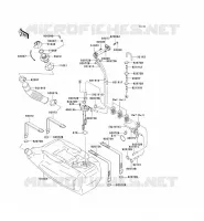 RESERVOIR CARBURANT pour Kawasaki JET SKI 900 STX 2004