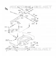 CABLES pour Kawasaki JET SKI 900 STX 2005