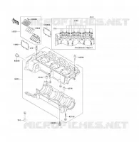 CARTER MOTEUR(S) pour Kawasaki JET SKI 900 STX 2005
