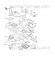 COQUE pour Kawasaki JET SKI 900 STX 2005