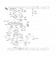 &Eacute;CHAPPEMENT pour Kawasaki JET SKI 900 STX 2005