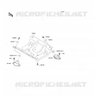 SUPPORT MOTEUR pour Kawasaki JET SKI 900 STX 2005