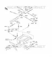 CABLES pour Kawasaki JET SKI 900 STX 2005