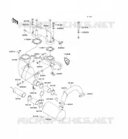 &Eacute;CHAPPEMENT pour Kawasaki JET SKI 900 STX 2005
