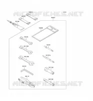 OUTIL UTILISATEUR pour Kawasaki JET SKI 900 STX 2005