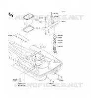 PIECE COQUE AR pour Kawasaki JET SKI 900 STX 2005