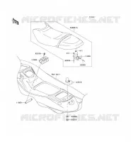 SELLE pour Kawasaki JET SKI 900 STX 2005