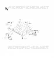 SUPPORT MOTEUR pour Kawasaki JET SKI 900 STX 2005