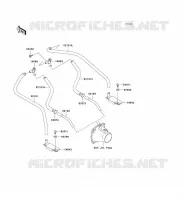 SYSTEME DE CALE pour Kawasaki JET SKI 900 STX 2005