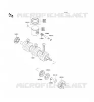 VILEBREQUIN/PISTON pour Kawasaki JET SKI 900 STX 2005
