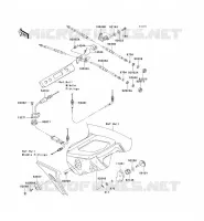 CABLES pour Kawasaki JET SKI 900 STX 2006