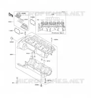 CARTER MOTEUR(S) pour Kawasaki JET SKI 900 STX 2006