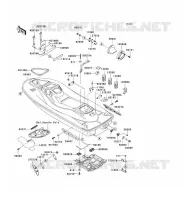 COQUE pour Kawasaki JET SKI 900 STX 2006