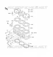 CULASSE/CYLINDRE pour Kawasaki JET SKI 900 STX 2006