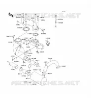 &Eacute;CHAPPEMENT pour Kawasaki JET SKI 900 STX 2006