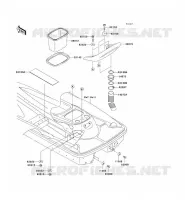 PIECE COQUE AR pour Kawasaki JET SKI 900 STX 2006