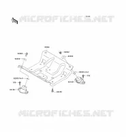 SUPPORT MOTEUR pour Kawasaki JET SKI 900 STX 2006