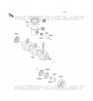 VILEBREQUIN/PISTON pour Kawasaki JET SKI 900 STX 2006