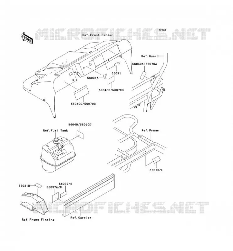 LABEL Kawasaki SSV 300 no_year MULE 550  KAF300-C1