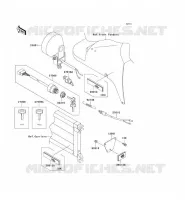 OPTIQUE(S)/CONTACTEUR ALLUMAGE pour Kawasaki MULE 550 no_year