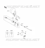 OPTIQUE(S)/CONTACTEUR ALLUMAGE pour Kawasaki MULE 550 2003