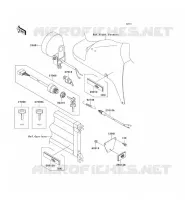 OPTIQUE(S)/CONTACTEUR ALLUMAGE pour Kawasaki MULE 550 no_year