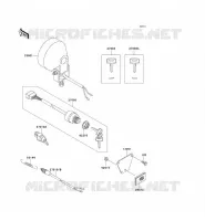 OPTIQUE(S)/CONTACTEUR ALLUMAGE pour Kawasaki MULE 520 no_year