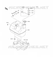 RESERVOIR CARBURANT pour Kawasaki MULE 610 4X4 2005