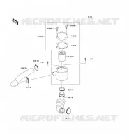 FILTRE A AIR   CONVERTISSEUR pour Kawasaki MULE 610 4X4 2010