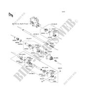 ARBRE DE TRANSMISSION(HÉLICE) pour Kawasaki MULE 610 4X4 2012